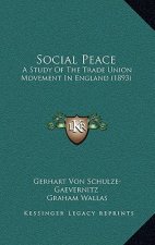 Social Peace: A Study Of The Trade Union Movement In England (1893)