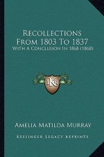 Recollections From 1803 To 1837: With A Conclusion In 1868 (1868)