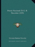 Poesie Nazionali Di G. B. Niccolini (1859)