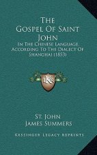 The Gospel Of Saint John: In The Chinese Language, According To The Dialect Of Shanghai (1853)
