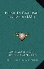 Poesie Di Giacomo Leopardi (1881)