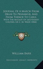 Journal Of A March From Delhi To Peshawur, And From Thence To Cabul: With The Mission Of Lieutenant-Colonel Sir C. M. Wade (1844)