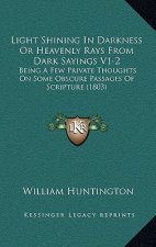 Light Shining In Darkness Or Heavenly Rays From Dark Sayings V1-2: Being A Few Private Thoughts On Some Obscure Passages Of Scripture (1803)