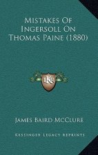 Mistakes Of Ingersoll On Thomas Paine (1880)
