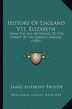 History Of England V11, Elizabeth: From The Fail Of Wolsey To The Defeat Of The Spanish Armada (1870)