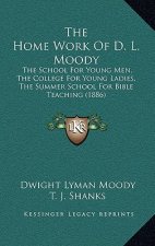 The Home Work Of D. L. Moody: The School For Young Men, The College For Young Ladies, The Summer School For Bible Teaching (1886)