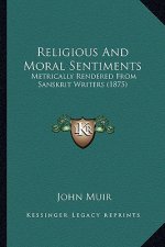 Religious And Moral Sentiments: Metrically Rendered From Sanskrit Writers (1875)
