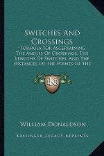 Switches And Crossings: Formula For Ascertaining The Angles Of Crossings, The Lengths Of Switches, And The Distances Of The Points Of The Cros
