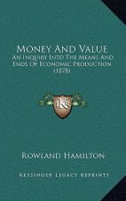 Money And Value: An Inquiry Into The Means And Ends Of Economic Production (1878)
