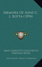 Memoirs Of Anne C. L. Botta (1894)