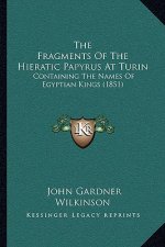 The Fragments Of The Hieratic Papyrus At Turin: Containing The Names Of Egyptian Kings (1851)