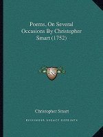 Poems, On Several Occasions By Christopher Smart (1752)