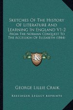 Sketches Of The History Of Literature And Learning In England V1-2: From The Norman Conquest To The Accession Of Elizabeth (1844)