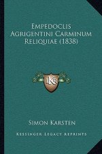 Empedoclis Agrigentini Carminum Reliquiae (1838)