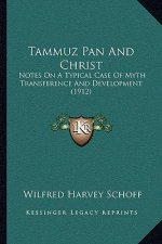 Tammuz Pan And Christ: Notes On A Typical Case Of Myth Transference And Development (1912)