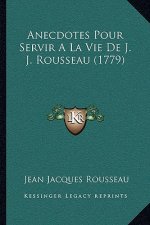 Anecdotes Pour Servir A La Vie De J. J. Rousseau (1779)