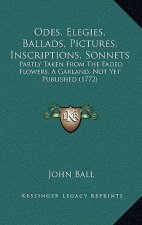 Odes, Elegies, Ballads, Pictures, Inscriptions, Sonnets: Partly Taken From The Faded Flowers, A Garland, Not Yet Published (1772)