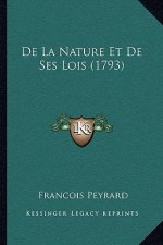 De La Nature Et De Ses Lois (1793)