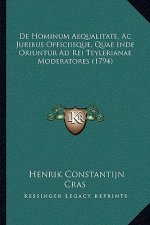 De Hominum Aequalitate, Ac Juribus Officiisque, Quae Inde Oriuntur Ad Rei Teylerianae Moderatores (1794)