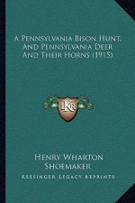 A Pennsylvania Bison Hunt, And Pennsylvania Deer And Their Horns (1915)