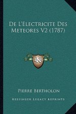 De L'Electricite Des Meteores V2 (1787)