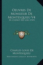 Oeuvres de Monsieur de Montesquieu V4: de L'Espirit Des Lois (1769)