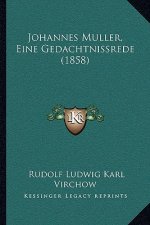 Johannes Muller, Eine Gedachtnissrede (1858)
