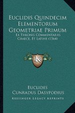 Euclidis Quindecim Elementorum Geometriae Primum: Ex Theonis Commentariis Graece, Et Latine (1564)