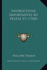 Instructions Importantes Au Peuple V1 (1768)