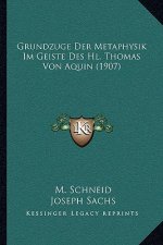 Grundzuge Der Metaphysik Im Geiste Des Hl. Thomas Von Aquin (1907)