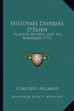 Histoires Diverses D'Elien: Trasuites Du Grec, Avec Des Remarques (1772)