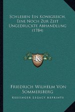 Schlesien Ein Konigreich, Eine Noch Zur Zeit Ungedruckte Abhandlung (1784)