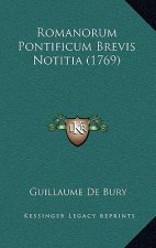 Romanorum Pontificum Brevis Notitia (1769)