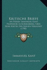 Kritische Briefe: An Herrn Immanuel Kant, Professor In Konigsberg, Uber Seine Kritik Der Reinen Vernunft (1790)