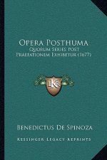 Opera Posthuma: Quorum Series Post Praefationem Exhibetur (1677)