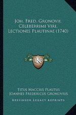 Joh. Fred. Gronovii, Celeberrimi Viri, Lectiones Plautinae (1740)