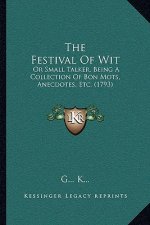 The Festival Of Wit: Or Small Talker, Being A Collection Of Bon Mots, Anecdotes, Etc. (1793)