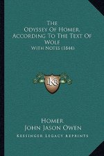 The Odyssey of Homer, According to the Text of Wolf: With Notes (1844)
