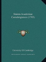 Statuta Academiae Cantabrigiensis (1785)