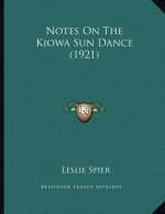 Notes On The Kiowa Sun Dance (1921)