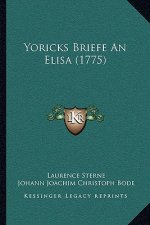 Yoricks Briefe An Elisa (1775)