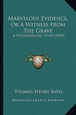 Marvelous Evidence, Or A Witness From The Grave: A Psychological Study (1895)