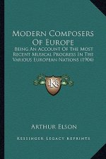 Modern Composers Of Europe: Being An Account Of The Most Recent Musical Progress In The Various European Nations (1904)