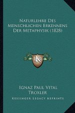 Naturlehre Des Menschlichen Erkennens Der Metaphysik (1828)