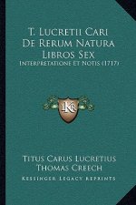 T. Lucretii Cari De Rerum Natura Libros Sex: Interpretatione Et Notis (1717)