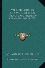 Versuch Einer An Der Menschlichen Sprache Abgebildeten Vernunftlehre (1781)