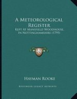 A Meteorological Register: Kept At Mansfield Woodhouse, In Nottinghamshire (1795)