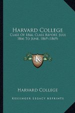 Harvard College: Class Of 1866, Class Report, July, 1866 To June, 1869 (1869)