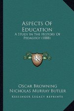 Aspects Of Education: A Study In The History Of Pedagogy (1888)