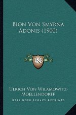 Bion Von Smyrna Adonis (1900)